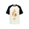 Alexia Sandra Big Rabbit Raglan Tee Black
