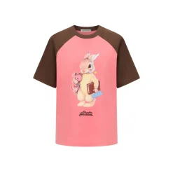 Alexia Sandra Big Rabbit Raglan Tee Brown