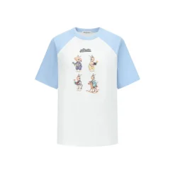 Alexia Sandra Four Rabbits Raglan Tee Blue