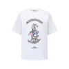 Alexia Sandra Graffiti Wooden Horse Printed T-Shirt White