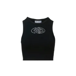 Ann Andelman Crystal Vest Black