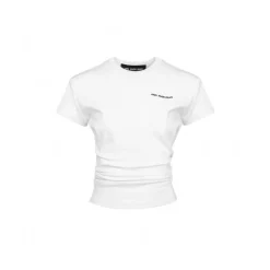 Ann Andelman Small Logo Stacking Slim Tee White
