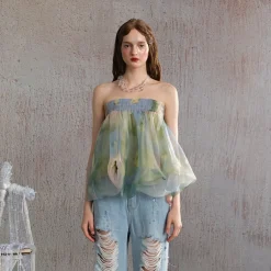 Arte Pura Green Render Tube Top