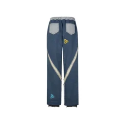 Aventen Pin Denim Patch Destroyed Zipper Pants