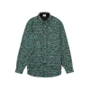 Charlie Luciano Tweed Overshirt Green