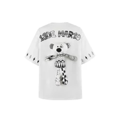 13De Marzo Bear Doodle T-shirt White