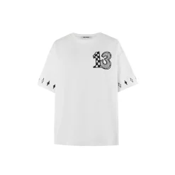 13De Marzo Bear Doodle T-shirt White