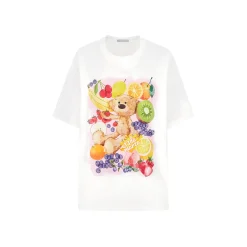 13De Marzo Bear Fruit Printed T-Shirt White