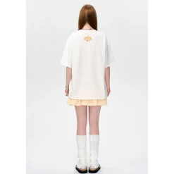 13De Marzo Bear Fruit Printed T-Shirt White