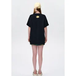 13De Marzo Bear Fruit Printed T-Shirt Black
