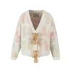 13De Marzo Bear Gradient Logo Cardigan