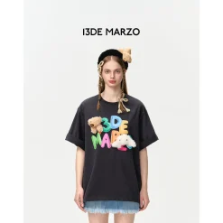 13De Marzo Doozoo Balloon Logo T-Shirt Gray