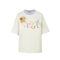 13De Marzo Doozoo Crayon Logo T-Shirt White