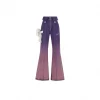 13De Marzo Doozoo Gradient Color Jeans Purple