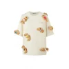 13De Marzo Doozoo Heart Luminous Tee Cream