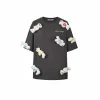 13De Marzo Doozoo Heart Luminous Tee Dark Grey