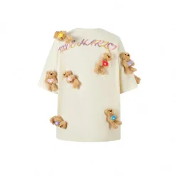 13De Marzo Doozoo Heart Luminous Tee Cream