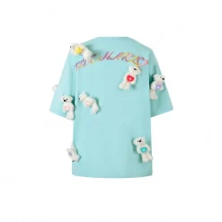 13De Marzo Doozoo Heart Luminous Tee Blue