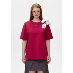 13De Marzo Doozoo Instant Photo T-Shirt Red