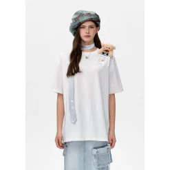 13De Marzo Doozoo Instant Photo T-Shirt White
