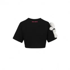 13De Marzo Doozoo Sheriff Layered Top Black