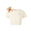 13De Marzo Doozoo Shoulder Bear Top Beige