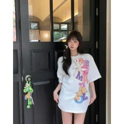 13De Marzo Doozoo Vertical Logo T-Shirt White