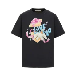 13De Marzo Gift Box Bear T-Shirt Black