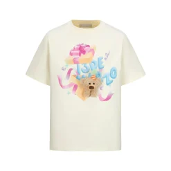 13De Marzo Gift Box Bear T-Shirt Beige