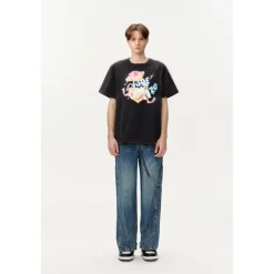 13De Marzo Gift Box Bear T-Shirt Black