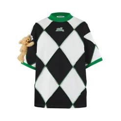 13De Marzo Hemming Diamond Checked T-Shirt Black