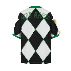 13De Marzo Hemming Diamond Checked T-Shirt Black