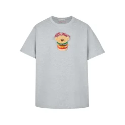 13De Marzo Layered Hamburger T-Shirt Grey
