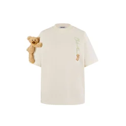 13De Marzo Macaron Logo T-Shirt Beige