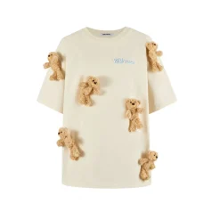 13De Marzo Mini Bear Doozoo Tee Beige