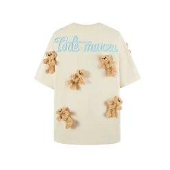 13De Marzo Mini Bear Doozoo Tee Beige