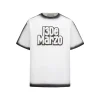 13De Marzo Outline Sketch Logo T-Shirt White