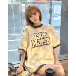 13De Marzo Outline Sketch Logo T-Shirt White