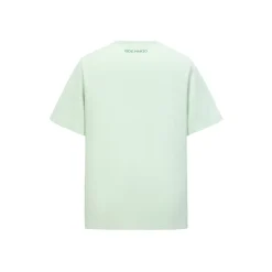 13De Marzo Plush Bear Flower Clip T-Shirt Mint Green