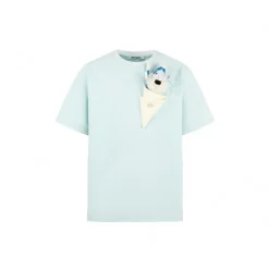 13De Marzo Plush Ice Cream Toy T-Shirt Blue