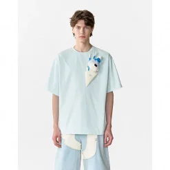13De Marzo Plush Ice Cream Toy T-Shirt Blue
