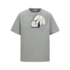 13De Marzo Plush TV Bear T-Shirt Grey