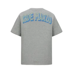 13De Marzo Plush TV Bear T-Shirt Grey