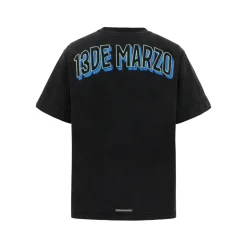 13De Marzo Plush TV Bear T-Shirt Black