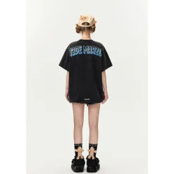 13De Marzo Plush TV Bear T-Shirt Black