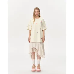13De Marzo Sour Gummy Bears T-Shirt Beige