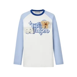 13De Marzo Star Printed Star Logo L/S T-Shirt White