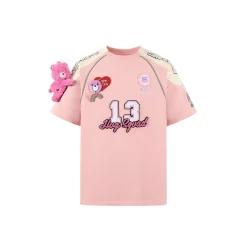 13De Marzo X Care Bears Hug Squad Tee Pink