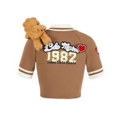 13De Marzo X Care Bears Hug Squad Baseball Top Brown