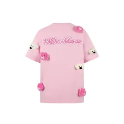 13De Marzo X Care Bears Luminous Bears Tee Pink